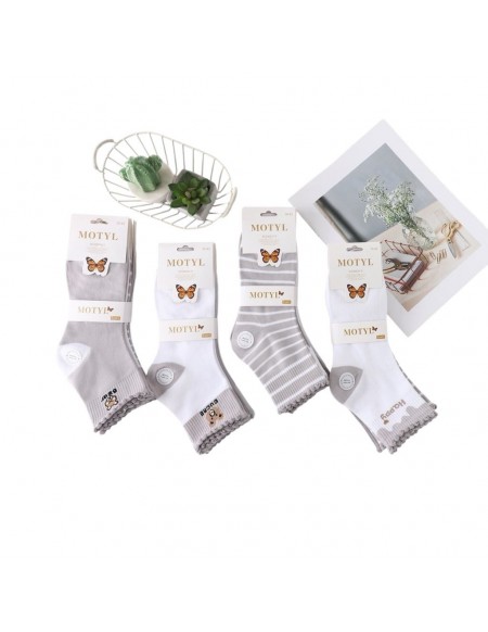 Skarpety Damskie Zwykły Bawełniane LNT-007