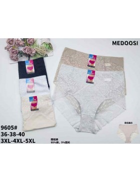 Majtki damskie bawełniane MEDOOSI 3XL-5XL no.9605