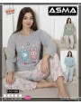 Piżama Asma Bawełna Damskie od M-3XL 16186