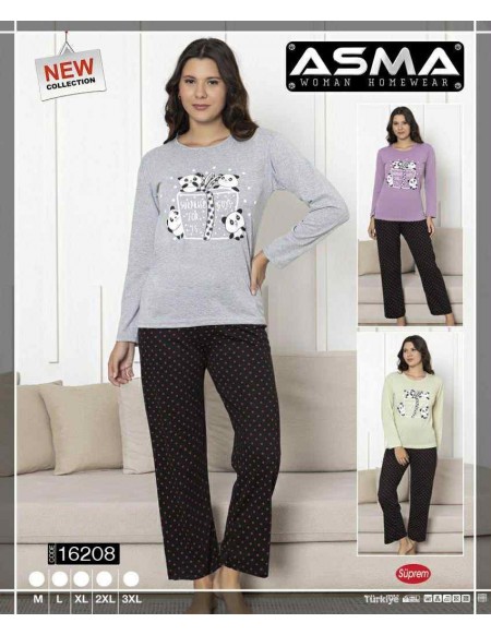 Piżama Asma Bawełna Damskie od M-3XL 16208