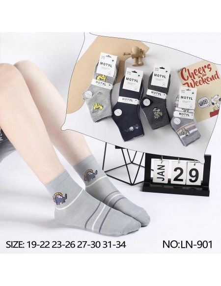 Skarpety Zwykły Dziecięce 23-38 no.LN-901