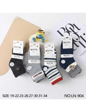 Skarpety Zwykły Dziecięce 23-38 no.LN-904
