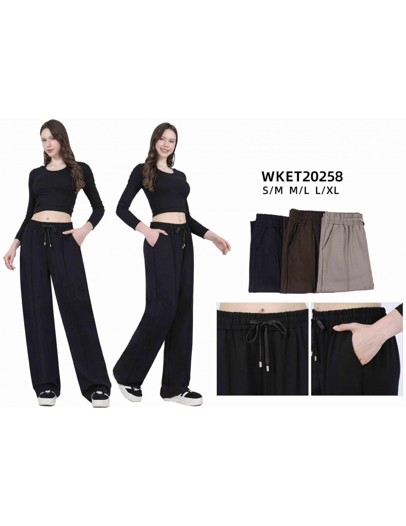 Spodnie Damskie Luźne z Kieszeniami S-XL model WKET20258