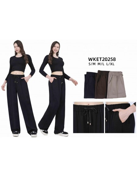 Spodnie Damskie Luźne z Kieszeniami  S-XL model WKET20258