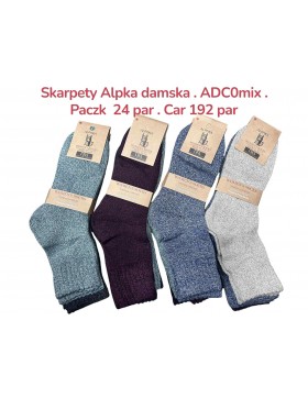 Skarpety Damskie Alpaka N0: ADC0MIX
