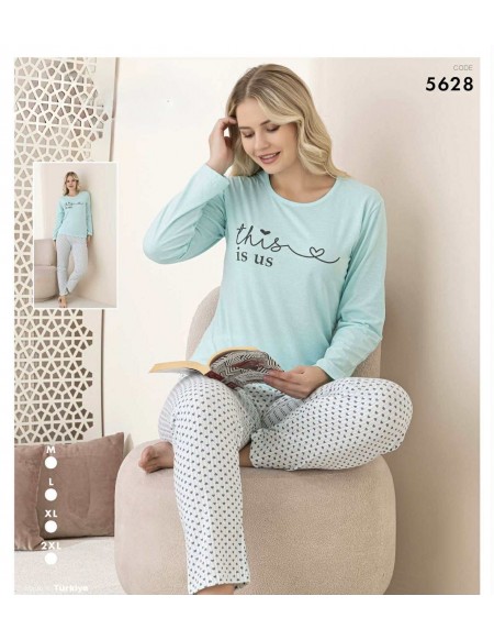 Piżama Rinda Bawełna Damskie od M-2XL 5628
