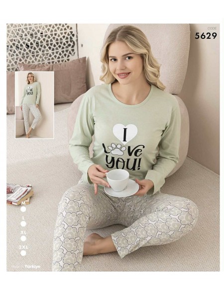 Piżama Rinda Bawełna Damskie od M-2XL 5629