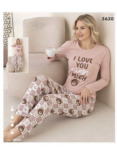 Piżama Rinda Bawełna Damskie od M-2XL 5630