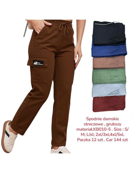 Spodnie damskie cargo – 6 kolorów,rozmiary S-5XL KB010-5