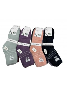 Skarpetki Damskie Mink  Ciepłe BX0019