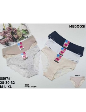 Majtki damskie bawełniane MEDOOSI M-XL no. 8897