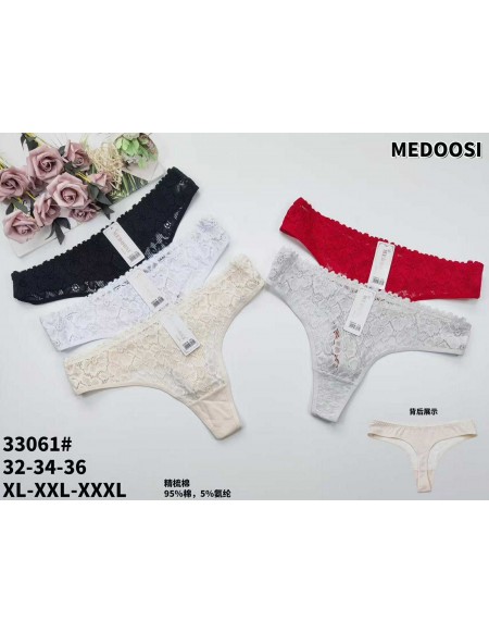 Majtki damskie bawełniane MEDOOSI XL-3XL no.33061