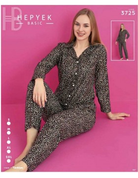 Piżama Bawełniana Damskie Nice od S-2XL 3725