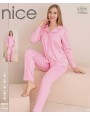 Piżama Bawełniana Damskie Nice od S-2XL 5585