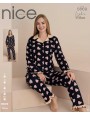 Piżama Bawełniana Damskie Nice od S-2XL 5669