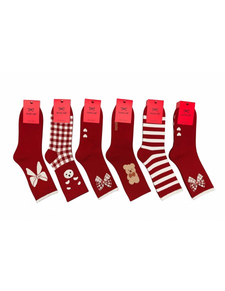 Skarpety Damskie Świąteczne AURAVIA N0: SPX3319
