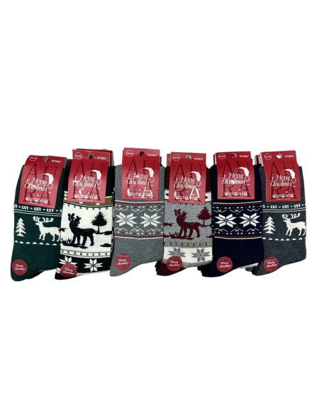 Skarpety Męskie Świąteczne AURAVIA N0: SF3057