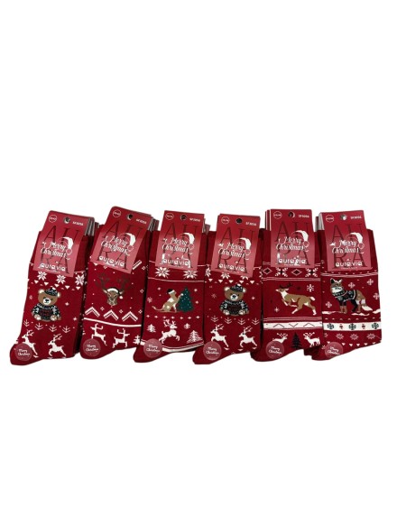 Skarpety Męskie Świąteczne AURAVIA N0: SF3056