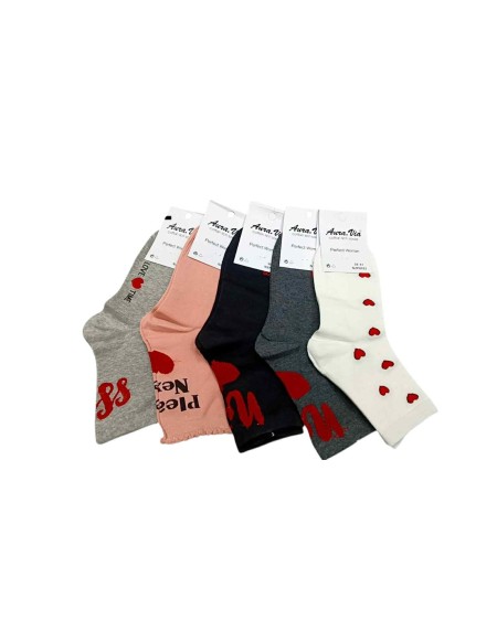 Skarpety Damskie Walentynkowe AURAVIA N0: NZP8922