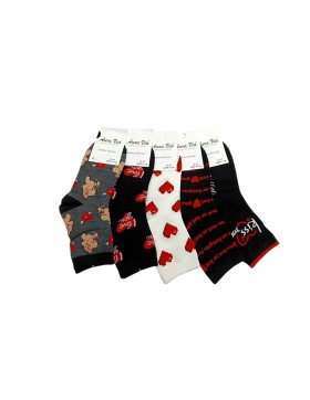 Skarpety Damskie Walentynkowe AURAVIA N0: NZP1178