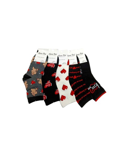 Skarpety Damskie Walentynkowe AURAVIA N0: NZP1178