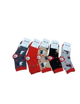 Skarpety Damskie Walentynkowe AURAVIA N0: NZP721