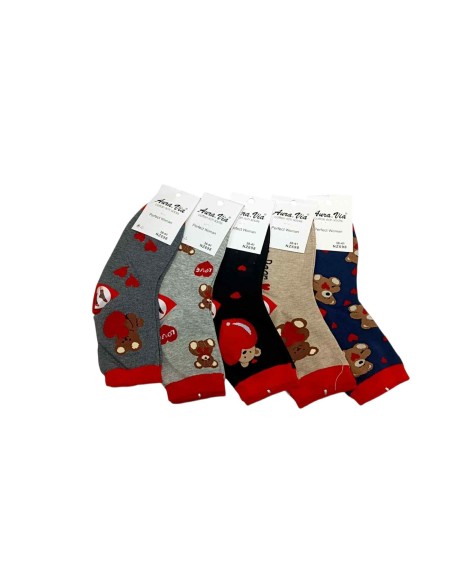 Skarpety Damskie Walentynkowe AURAVIA N0: NZP698