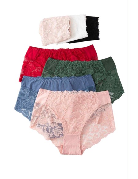 Majtki damskie z koronami XL-3XL WNSC90754