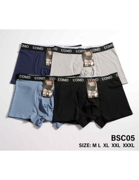 Bokserki męskie bawełniane M-3XL BSC05