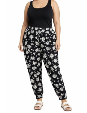 Luźne Spodnie Damskie Alladynki  Plus Size L–6XL B005