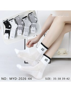 Skarpety Damskie Zwykły Bawełniane MYD-2026-44
