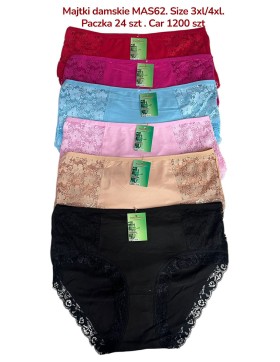 Majtki Damskie Wysoki Stan 3xl/4xl MAS62