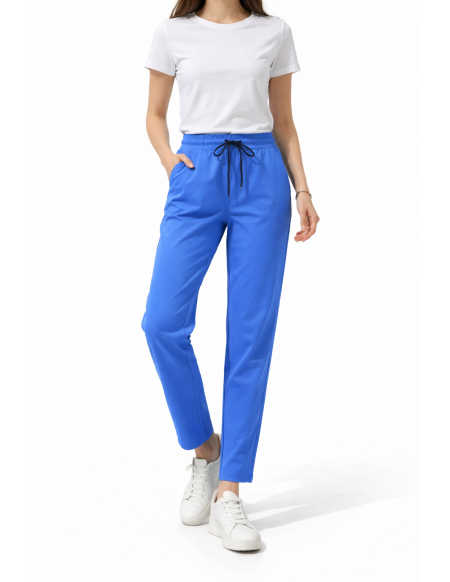 Spodnie Damskie Streczowe Casual plus size z Kieszeniami S–5XL KC008-1