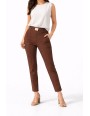 Spodnie Damskie Slim Fit Streczowe z Wysokim Stanem Plus Size L–7XL