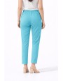 Spodnie Damskie Slim Fit Streczowe z Wysokim Stanem Plus Size L–7XL