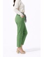 Spodnie Damskie Streczowe Plus Size z Paskiem  L–7XL KC009