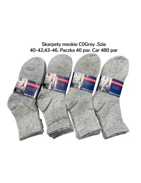 Skarpety Sportowe Męskie C0GREY