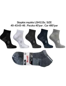 Skarpety Stopki Męskie LSM-115C
