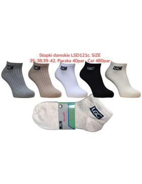 Skarpety Stopkie Damskie Bawełniane LSD-121C