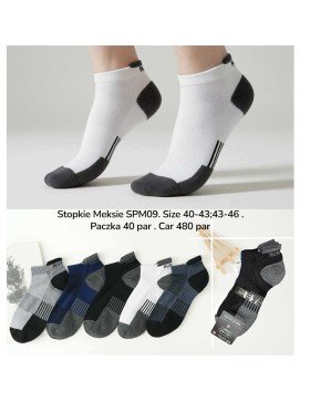 Skarpetki Stopki Męskie Sportowe Bawełniane 40-46 SPM09