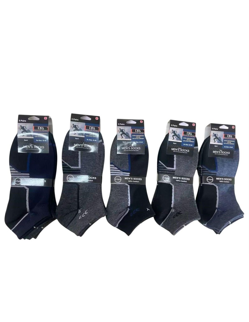 Skarpetki Stopki Męskie Sportowe Bawełniane 40-46