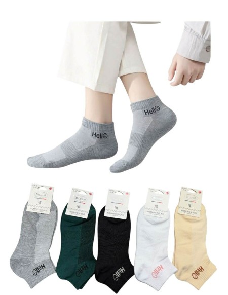 Skarpetki Stopki Damskie Sportowe Bawełniane 35-42 SPD02