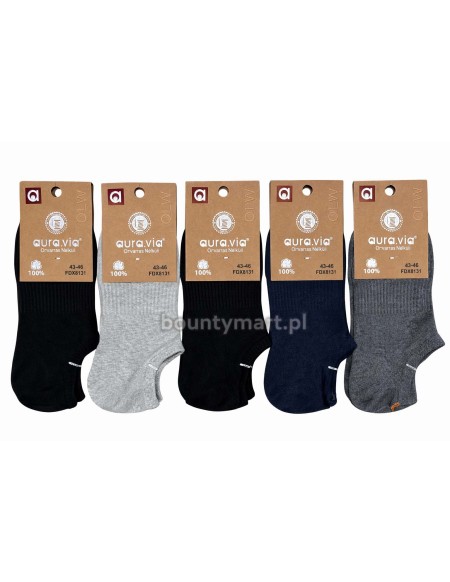 Stopki Męskie Premium Bawełniane do sneakersów 39-46   FDX8181