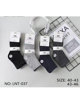 Skarpety Męskie Garniturowe z bawełniane  LNT-037