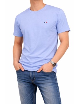 Koszulki męskie hurt – T-shirt FLAGA bawełniany z Turcji M-2XL