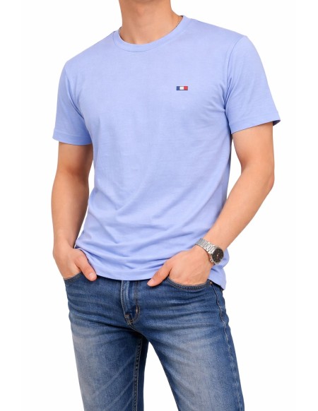 Koszulki męskie hurt – T-shirt FLAGA bawełniany z Turcji M-2XL