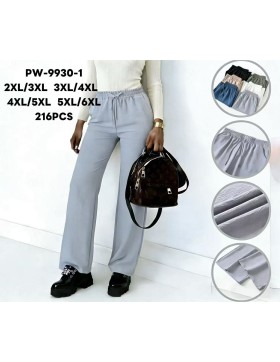 Spodnie letnie damskie na lato PW-9930-1