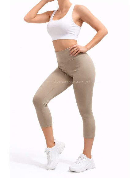 Legginsy damskie 7/8 bambusowe z wysokim stanem mix kolorów  S-2XL  BGMB-25722