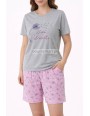 Komplet Piżama damska krótka z bawełny  Rozmiar L-4XL