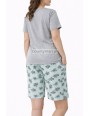 Komplet Piżama damska krótka z bawełny  Rozmiar L-4XL